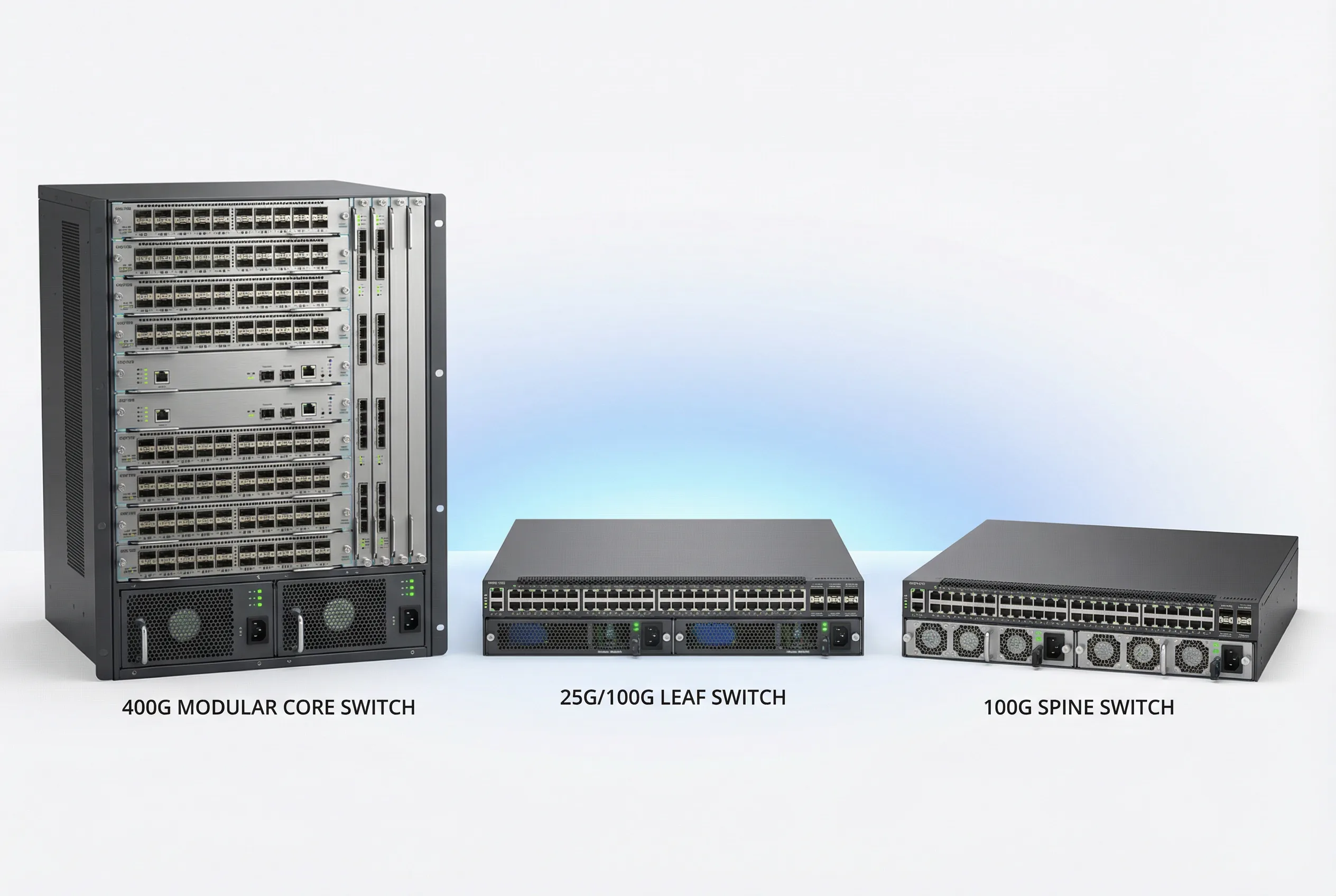 Core Switch Product Categories — Modular Chassis, Fixed High-Density, and Spine Switch